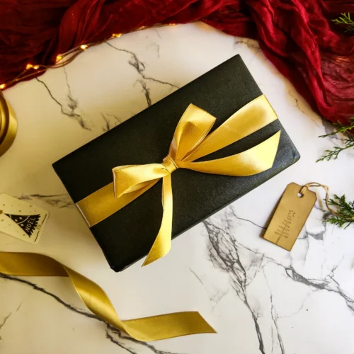 Paper Gift Wrap With Ribbon