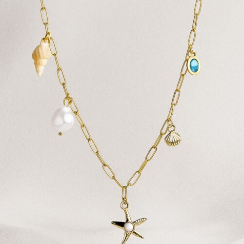 Ocean Bliss Charm Necklace