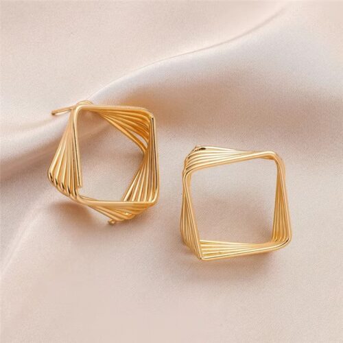  Square Hoop Earrings