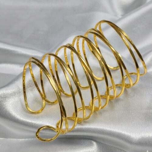 Long Spiral Cuff