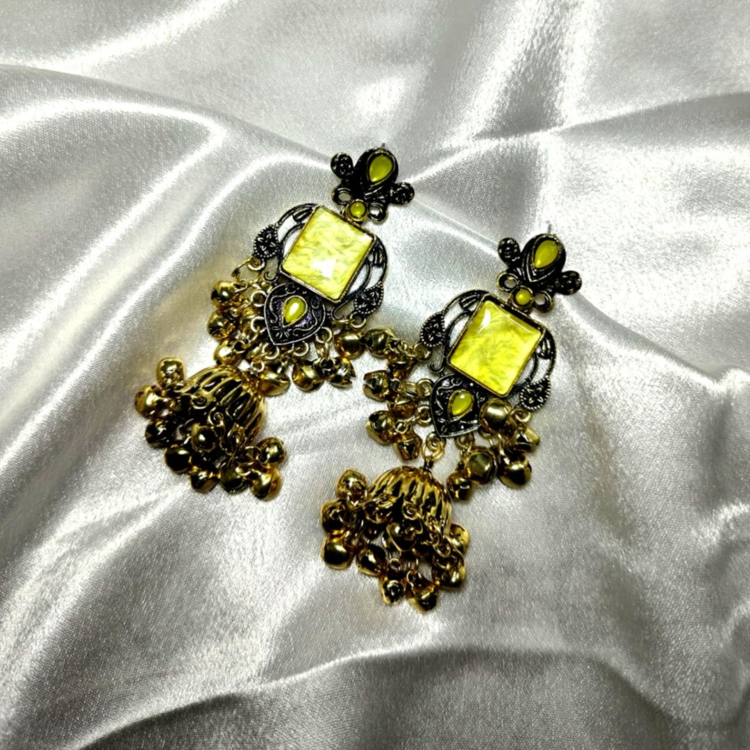 Sunshine Pearl Jhumka