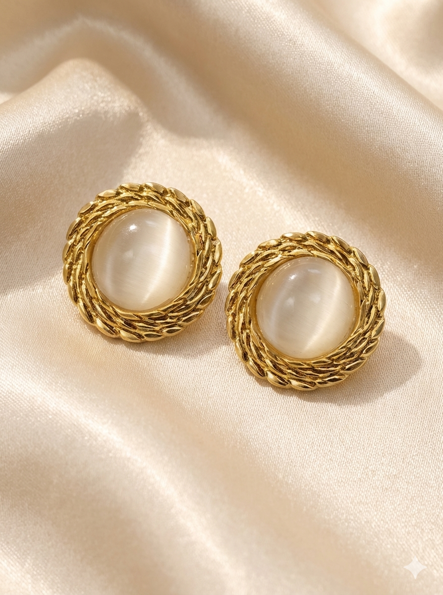 Royal Glow Pearl Studs