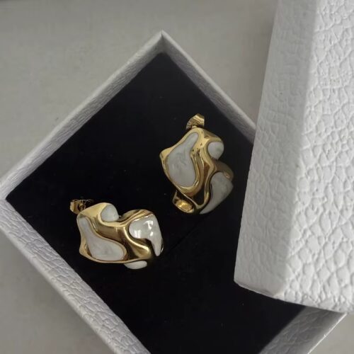 Golden Flow Earrings