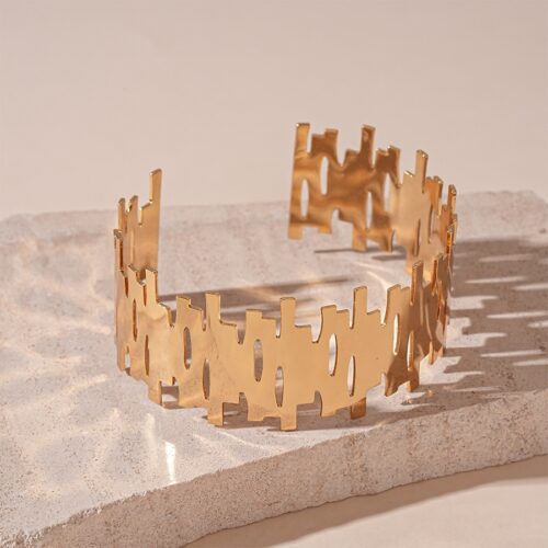 Golden Flow Cuff
